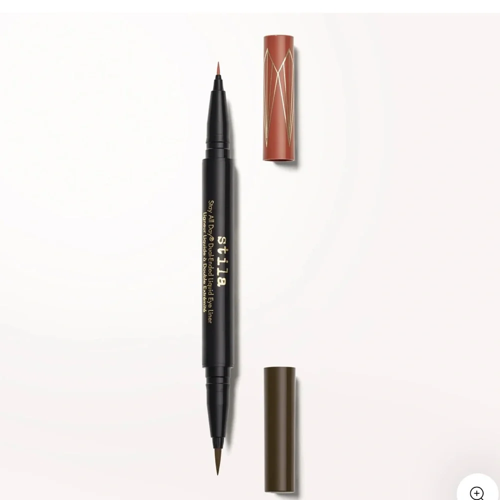 🐶💕Stila Dual Ended Liquid Eye Liner Amber & Dark Brown